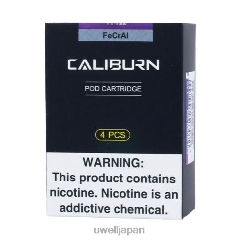UWELL CALIBURN 交換用ポッドカートリッジ | UWELL Vape Price 4個パック J0X2T35